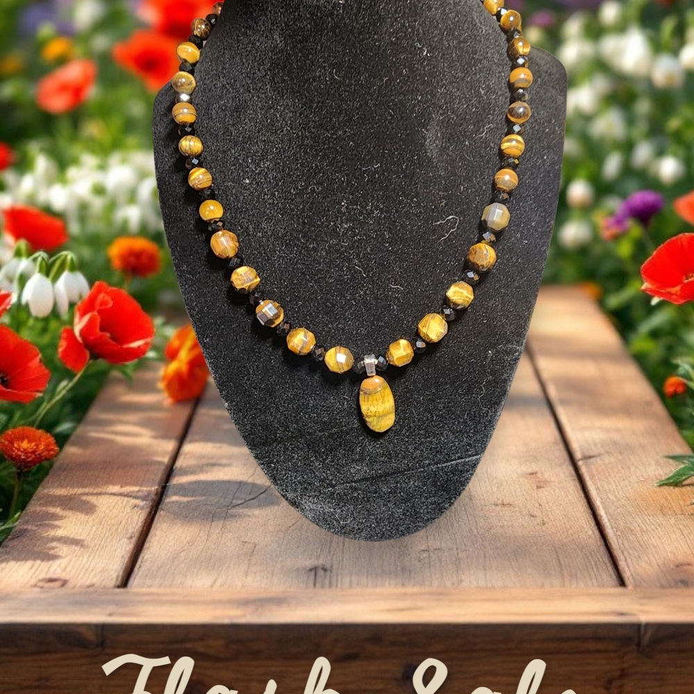 Elegant Tigers eye Necklace